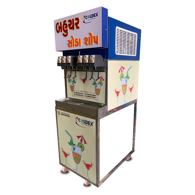 Soda Vending Machine 6+1 for Shop - Image 2