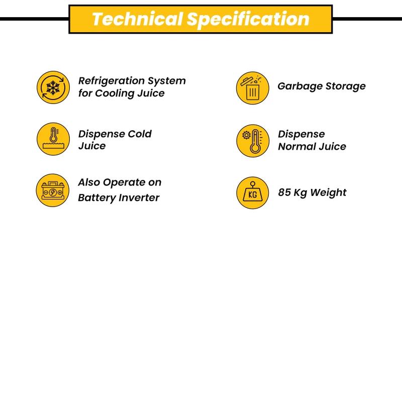 Sugarcane Juice Machine with Chiller - Image 3