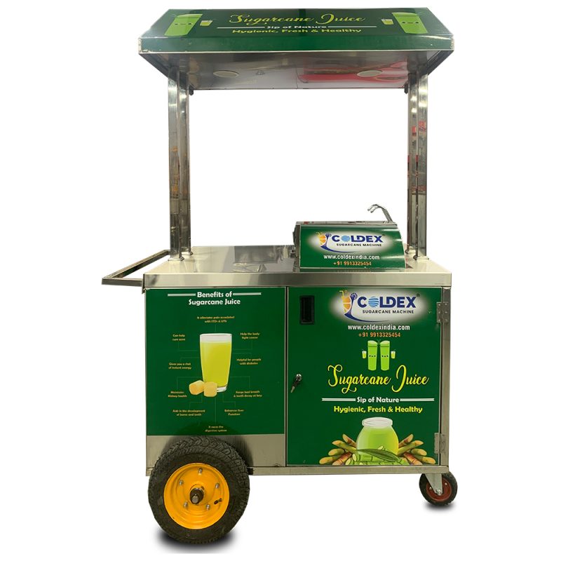 Sugarcane Juice Mobile Cart