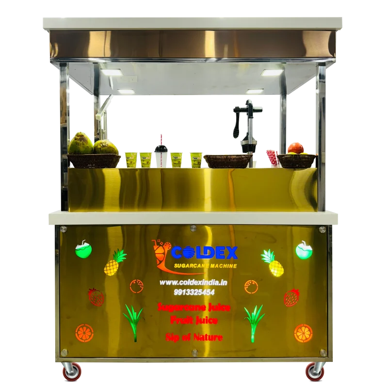 Golden Juice Cart